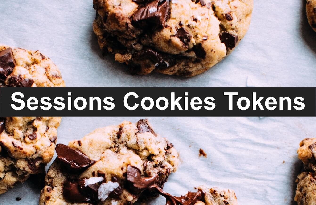 Interview Officer "Tell me about Cookies Session and Tokens". Me "Emm